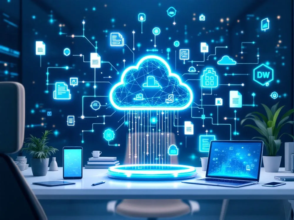 Secure Cloud Document & Workflow Management System