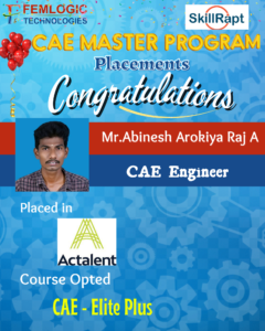 Abinesh congrats
